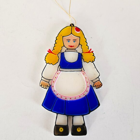 Vintage Swiss Miss Girl Novelty Holiday Ornaments - Picture 5 of 10